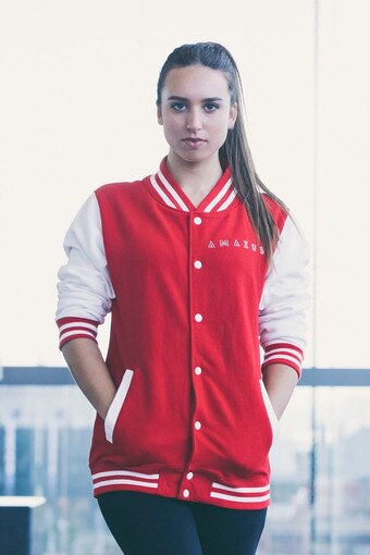 Red Blitz Bomber Jacket
