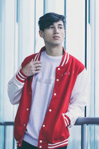 Red Blitz Bomber Jacket