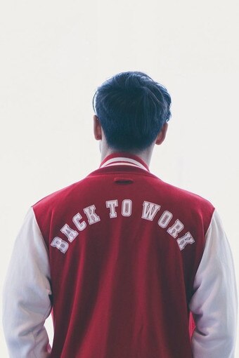 Red Blitz Bomber Jacket
