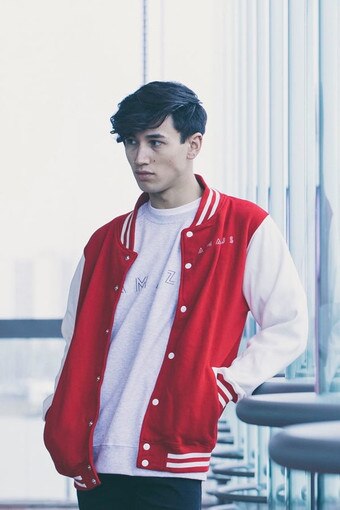 Red Blitz Bomber Jacket