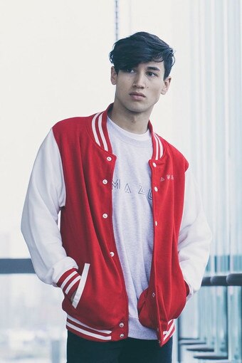 Red Blitz Bomber Jacket