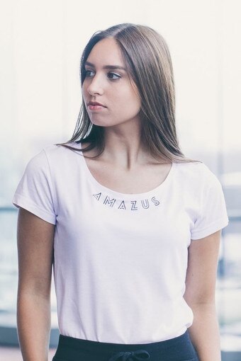White Amazus Tee