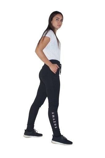 Black Suzy Sweatpants