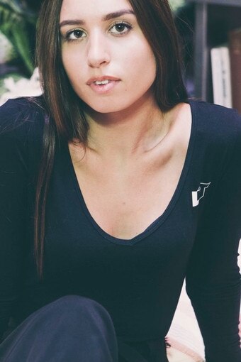 Black Brigitte Blouse