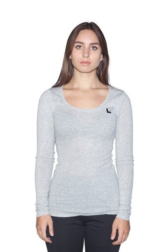 Grey Brigitte Blouse
