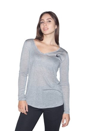 Grey Brett Blouse