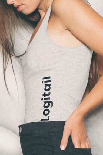 Grey Tina Top